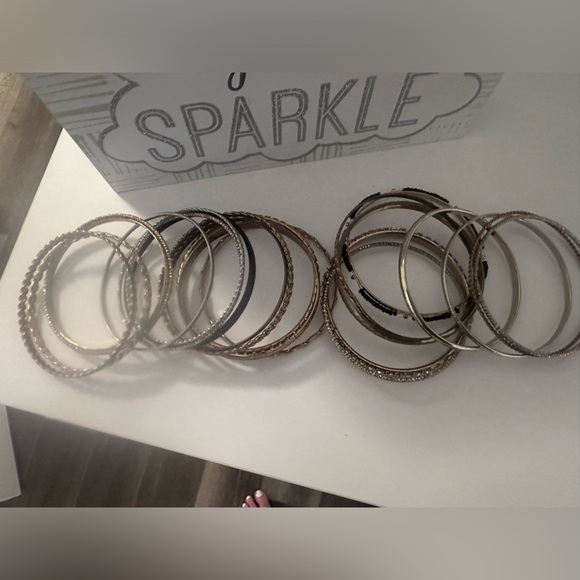 Jewelry - Group of 32 Bangles Different Styles